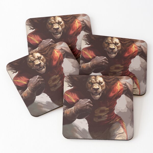 Item preview, Lion running back designed and sold by randynash.