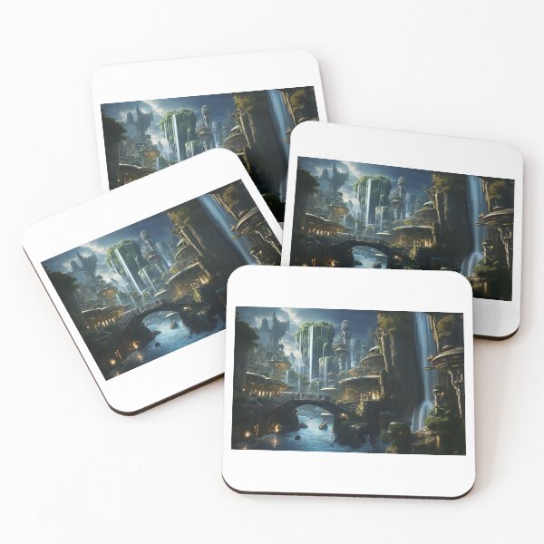Item preview, Elraya AI Art print designed and sold by Amberjackdaw.
