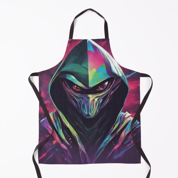 Item preview, Splash boom bang cool alien ninja with hoodie #5 designed and sold by Woodoartdesign.