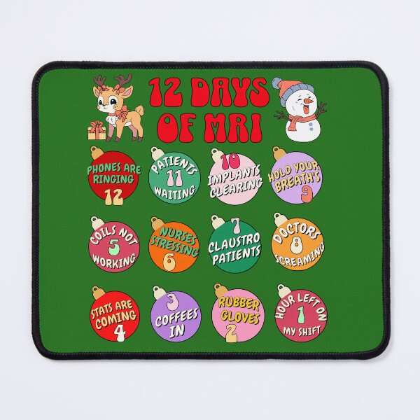 Item preview, 12 Days Of Christmas MRI Tech designed and sold by Asevera.