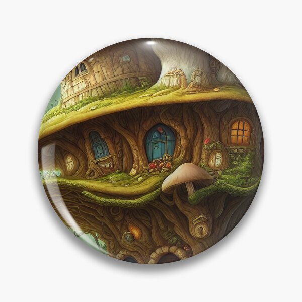 Item preview, mushroom house, kids, fun, childish, cheerful, cartoon, children, colorful designed and sold by Cyber Kids.