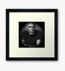Anthony Bourdain Framed Print