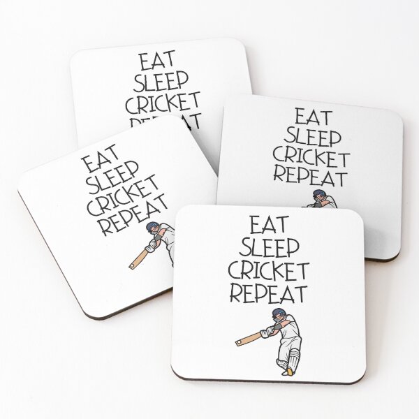 Item preview, Eat Sleep Cricket Repeat designed and sold by PulseGraph.