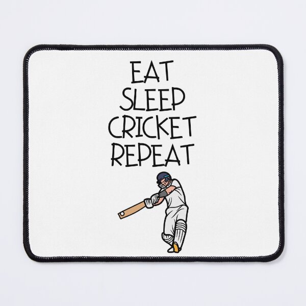 Item preview, Eat Sleep Cricket Repeat designed and sold by PulseGraph.