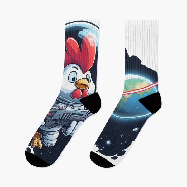 Item preview, Space Galactic Chickens designed and sold by bubblevixen.