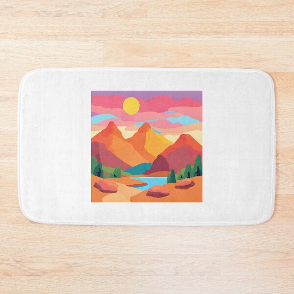 Item preview, Mountain Sunset designed and sold by teacherpeiyuan.