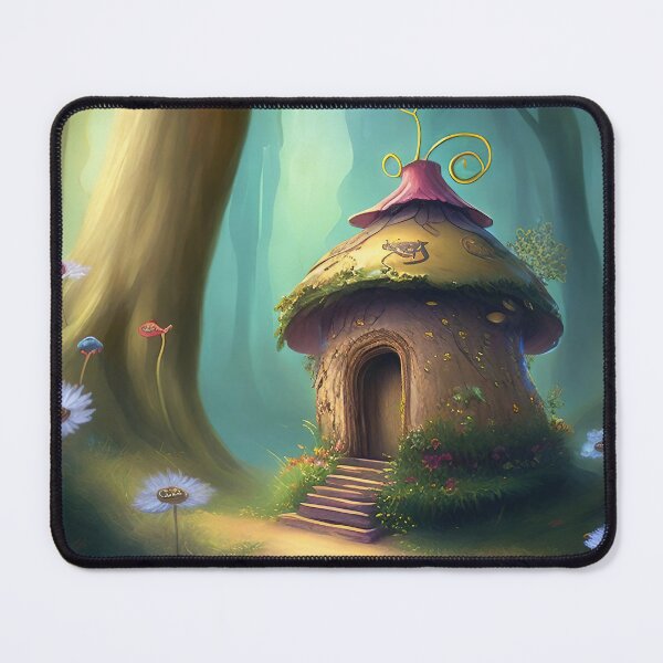 Item preview, mushroom house, kids, fun, childish, cheerful, cartoon, children, colorful designed and sold by Cyber Kids.