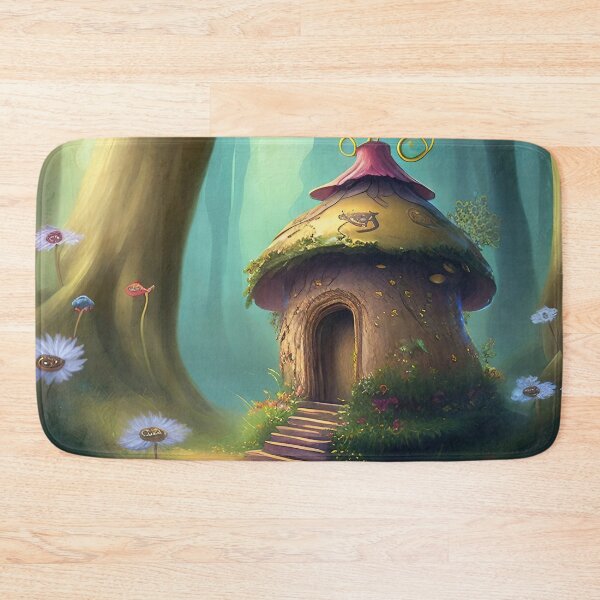 Item preview, mushroom house, kids, fun, childish, cheerful, cartoon, children, colorful designed and sold by Cyber Kids.