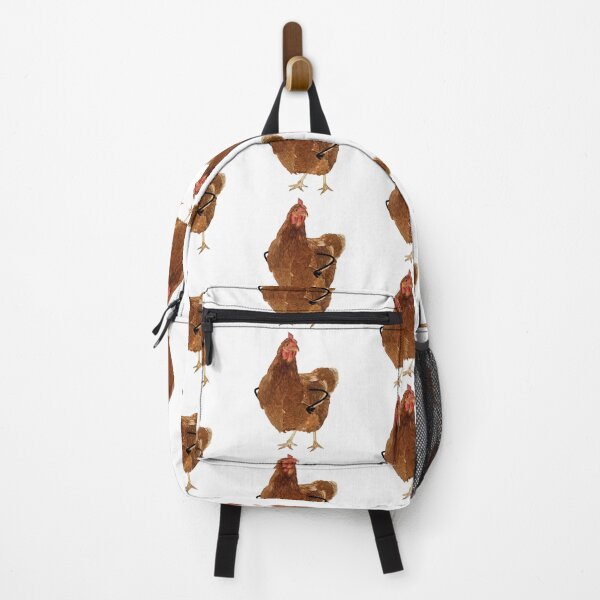 Item preview, sassy rhode island red chicken with arms designed and sold by paintedpalette3.