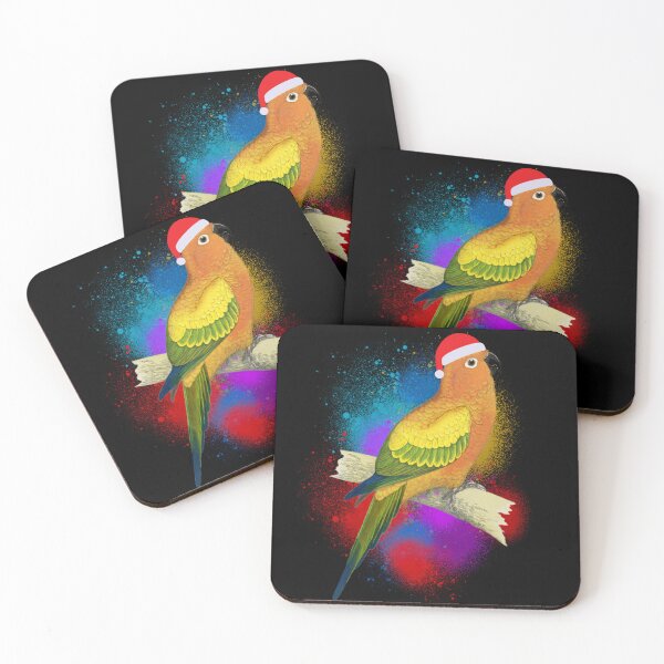 Artikelvorschau, Bunter Weihnachtsvogel entworfen und verkauft von Azrou shop.