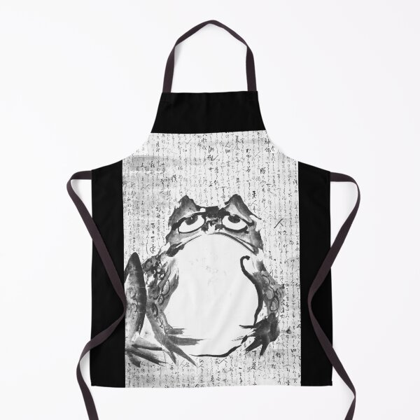 Item preview, Grumpy Frog by Getsuju - card - blackandwhite ratio 2:3 edition designed and sold by EmeraldeaArt.