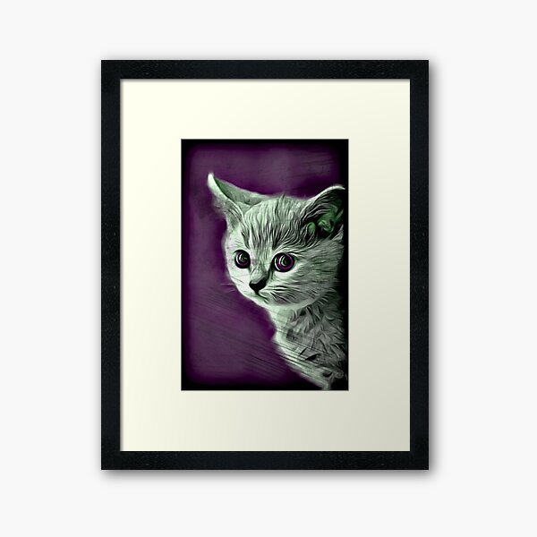 Item preview, Creepy kitty designed and sold by designJasmin.