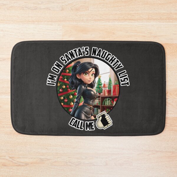 Item preview, Santa's Naughty List (Brunette) designed and sold by JakeMauiDesign.