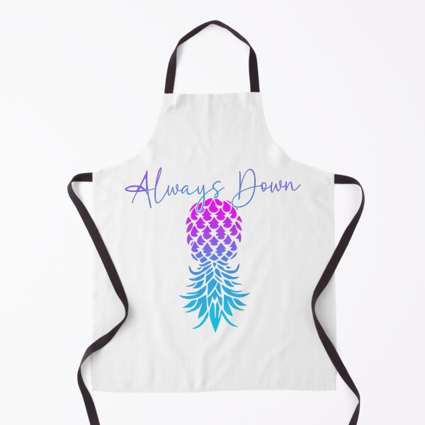 Item preview, Always Down for upside down pineapple lifestyle designed and sold by SwingerDesigns.