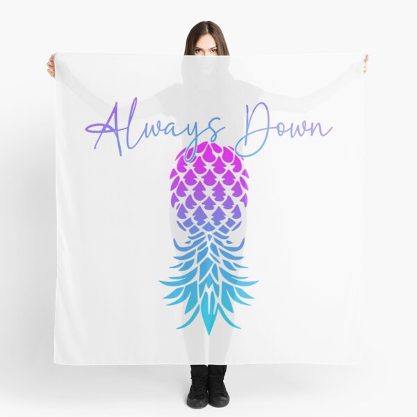 Item preview, Always Down for upside down pineapple  lifestyle designed and sold by SwingerDesigns.