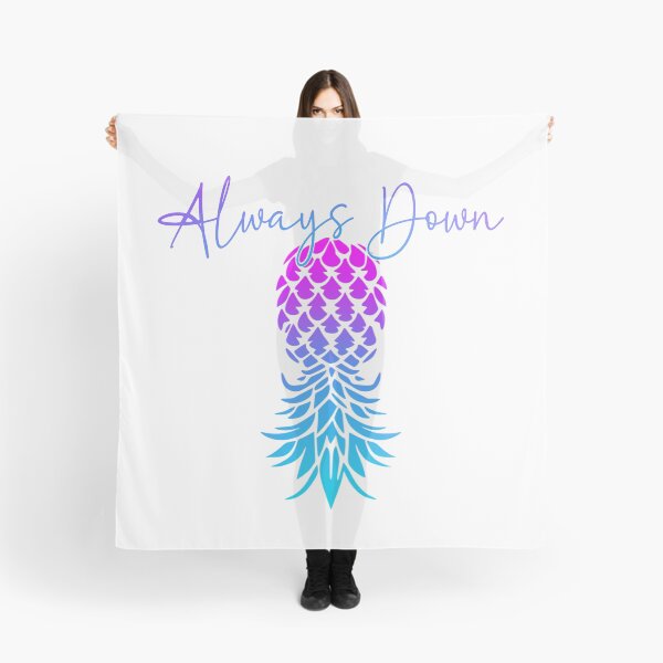 Item preview, Always Down for upside down pineapple  lifestyle designed and sold by SwingerDesigns.