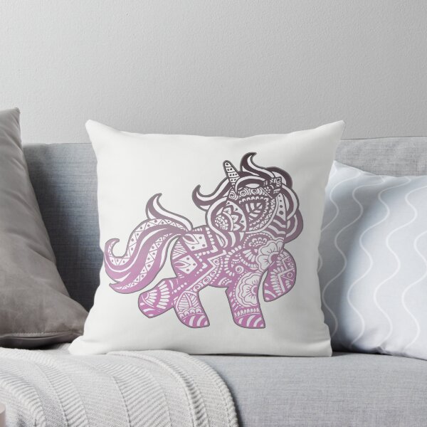 Item preview, Unicorn zentangle pink designed and sold by -soraya-.