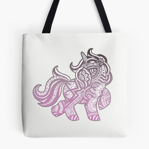 Item preview, Unicorn zentangle pink designed and sold by -soraya-.