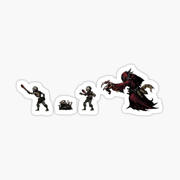 Item preview, Necromancer Sticker Darkest Dungeon designed and sold by Rigar.