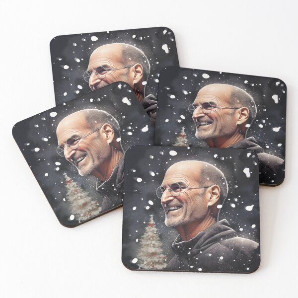 Item preview, Steve Jobs White Christmas designed and sold by spiritedmuse.