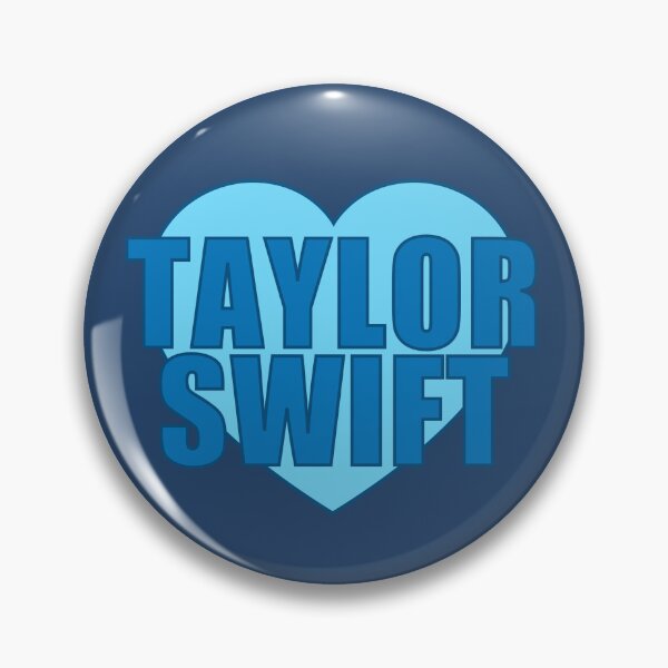 Item preview, Taylor Swift Blue Heart designed and sold by Chesley Design.