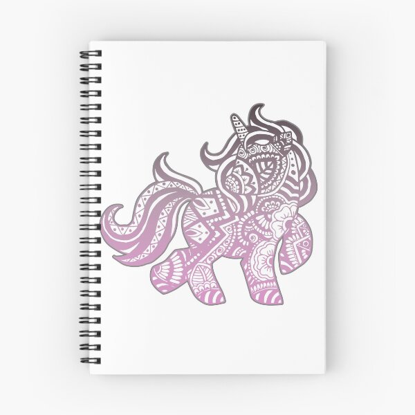 Item preview, Unicorn zentangle pink designed and sold by -soraya-.