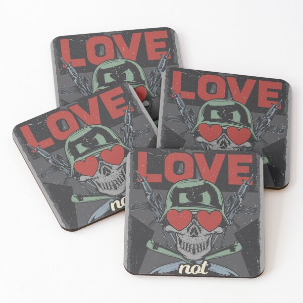 Item preview, Make Love Not War-NoMoreWar- designed and sold by BLACK DESIGNER⭐⭐⭐⭐⭐.