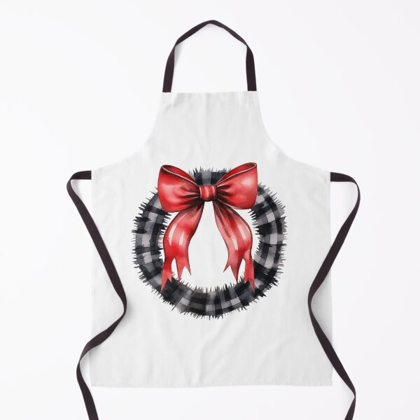 Item preview, Christmas Plaid Wreath with a Bow designed and sold by ReverseBleach.