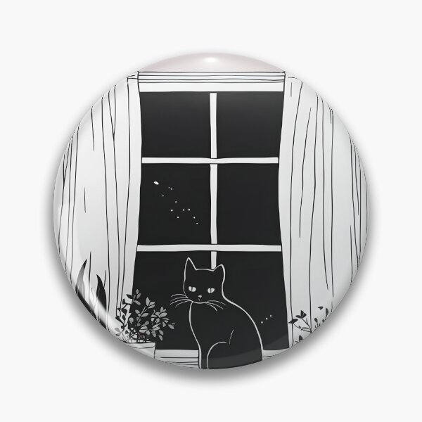 Item preview, Copy of copuCopy Copy of black cat flowers and butterflies designed and sold by Catophile.