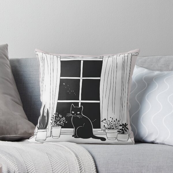 Item preview, Copy of copuCopy Copy of black cat flowers and butterflies designed and sold by Catophile.