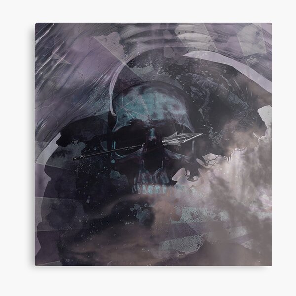 The Hunting of Skull Metal Print