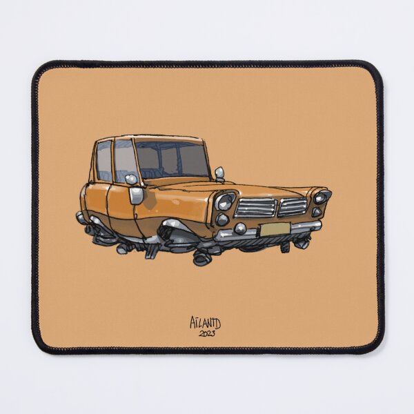 Item preview, Flying car retro series - Family trip designed and sold by Ailantd.