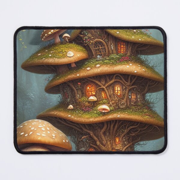 Item preview, mushroom house, kids, fun, childish, cheerful, cartoon, children, colorful designed and sold by Cyber Kids.