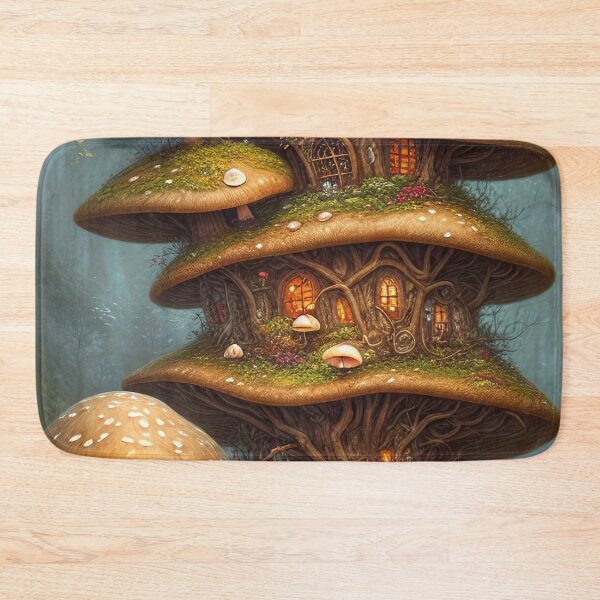 Item preview, mushroom house, kids, fun, childish, cheerful, cartoon, children, colorful designed and sold by Cyber Kids.