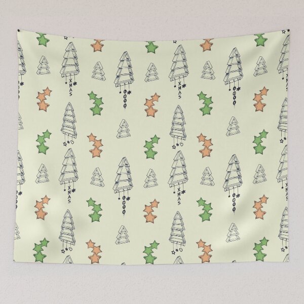 Item preview, Christmas decoration seamless pattern illustration designed and sold by Rômulo Queiroz.