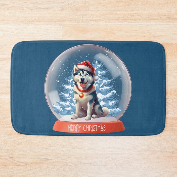Item preview, Christmas Husky In A Snow Globe designed and sold by InnerGrow.