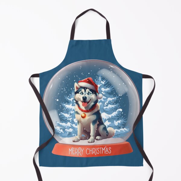 Item preview, Christmas Husky In A Snow Globe designed and sold by InnerGrow.