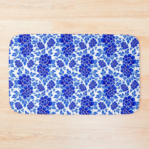 Item preview, Blue Delftware Floral designed and sold by AbigailHerman.
