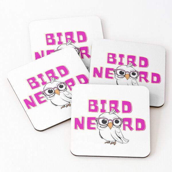 Item preview, bird nerd owl pink design designed and sold by TheWaterBirds.