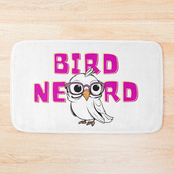 Item preview, bird nerd owl pink design designed and sold by TheWaterBirds.