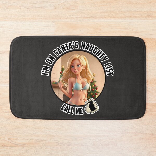 Item preview, Santa's Naughty List (Blond) designed and sold by JakeMauiDesign.