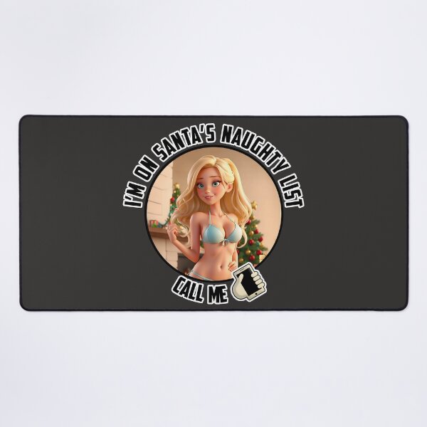 Item preview, Santa's Naughty List (Blond) designed and sold by JakeMauiDesign.