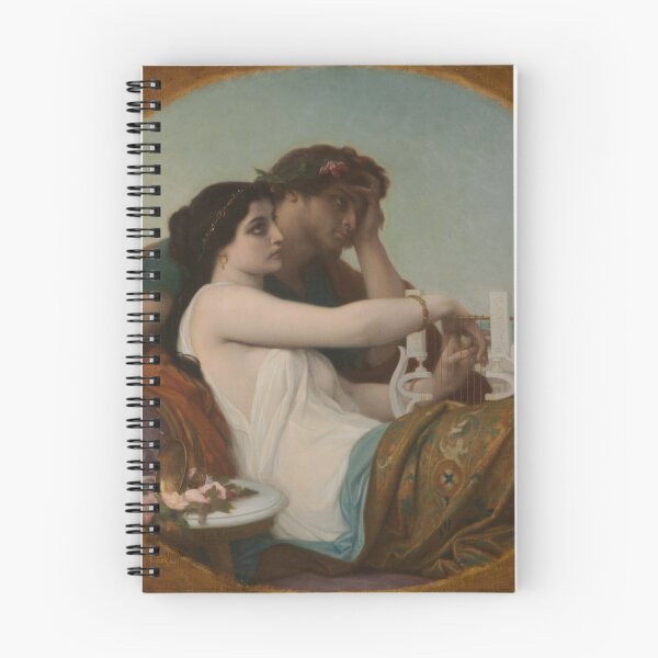Item preview, Aglaida and Boniface, c. 1857. Alexandre Cabanel  designed and sold by MarigoldandLily.