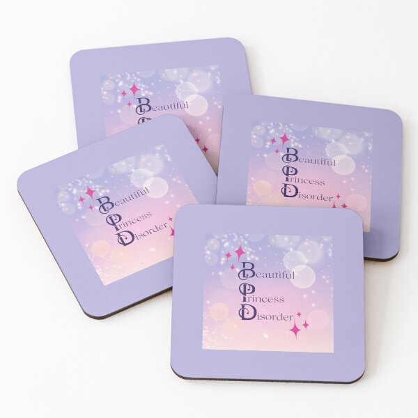 Item preview, BPD Beautiful Princess Disorder Purple & Pink Sparkle designed and sold by ltimpson.