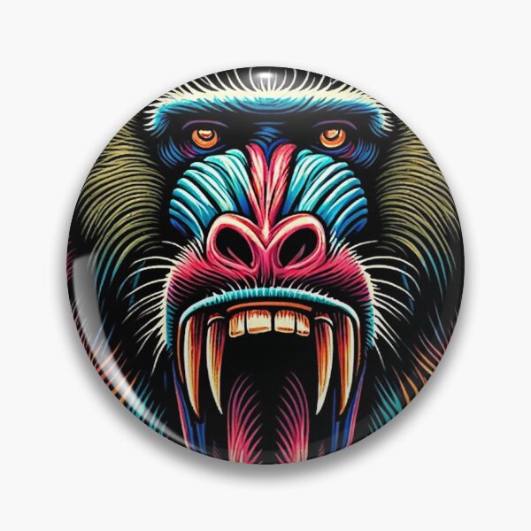 Item preview, Neon mandrill designed and sold by DaBRATKO.