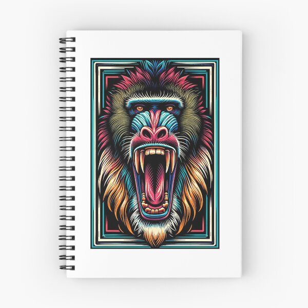Item preview, Neon mandrill designed and sold by DaBRATKO.