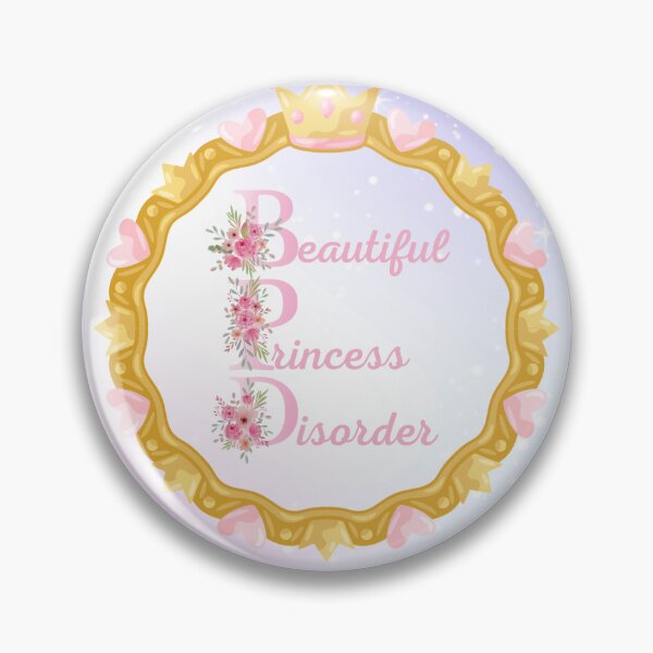 Item preview, BPD Beautiful Princess Disorder Pink & Gold Crown designed and sold by ltimpson.