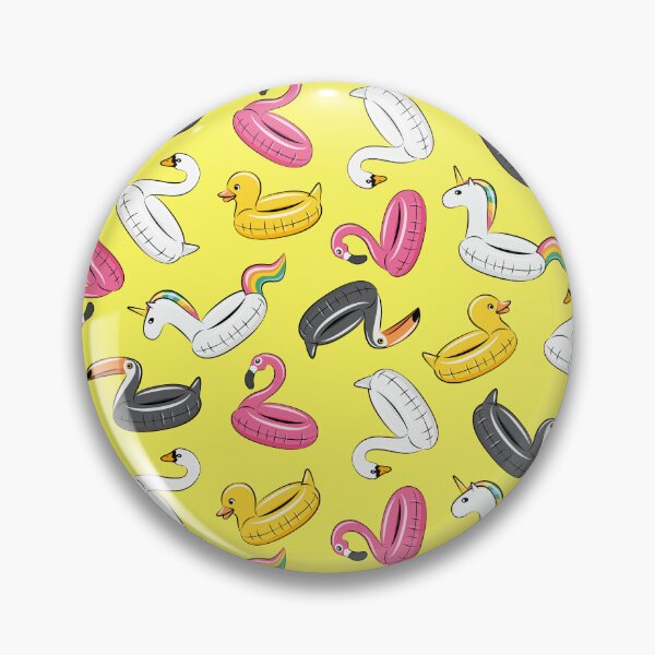 Item preview, Pool Floats - yellow - summer  designed and sold by littlearrow.