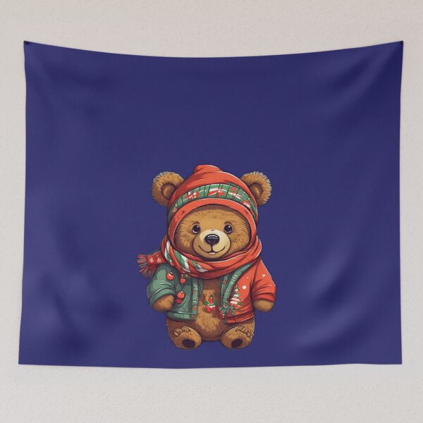 Item preview, "Bear-y Merry Christmas designed and sold by sanam1362.
