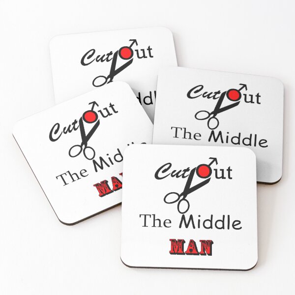 Item preview, Cut Out The Middle Man designed and sold by ninasilver.